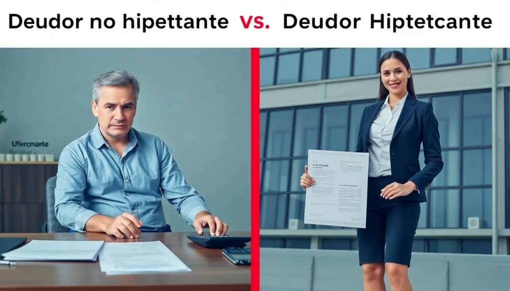 Diferencia entre deudor no hipotecante e hipotecante no deudor