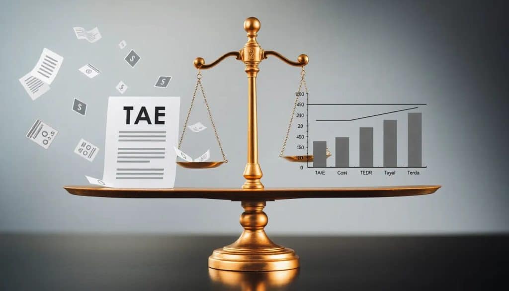 TAE y TEDR no son equiparables en las tarjetas revolving