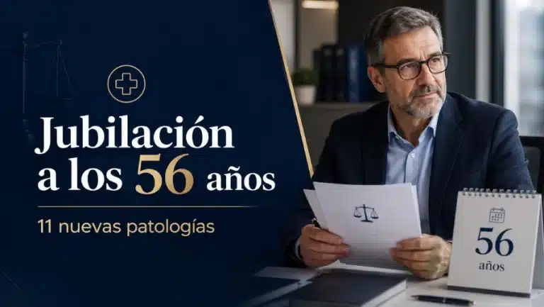 enfermedades para jubilarse a los 56 años